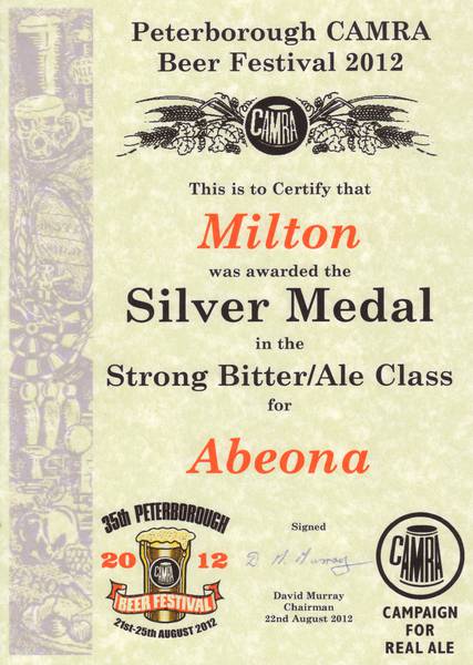 Abeona Certificate